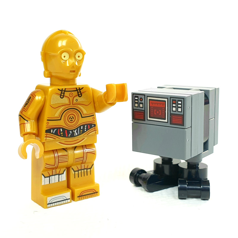 LEGO Star Wars Magazin 100/2023 3-CPO Minifigur Gonk Droide