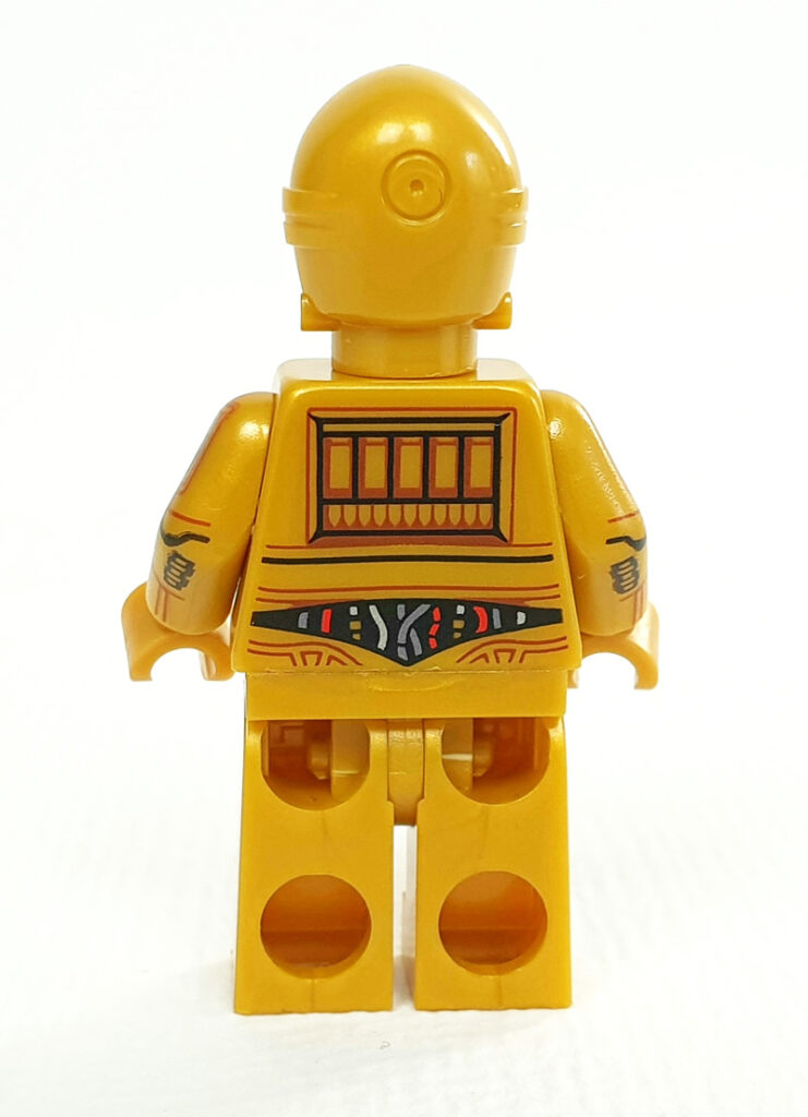 LEGO Star Wars Magazin 100/2023 3-CPO Minifigur Rückenansicht