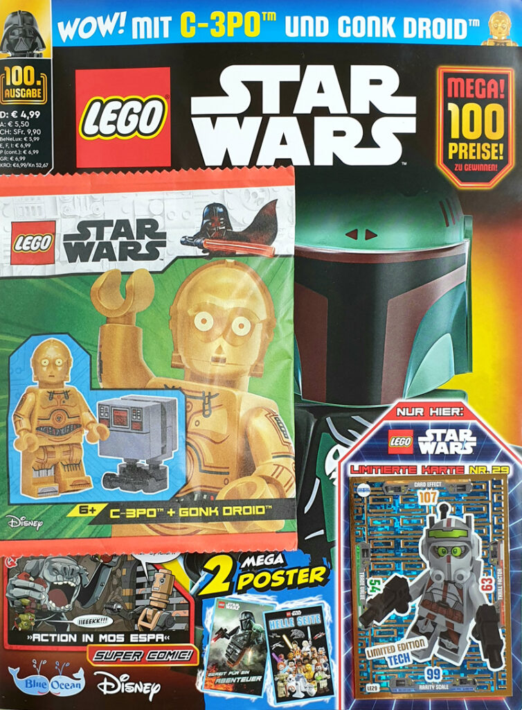 LEGO Star Wars Magazin 100/2023 Heft komplett