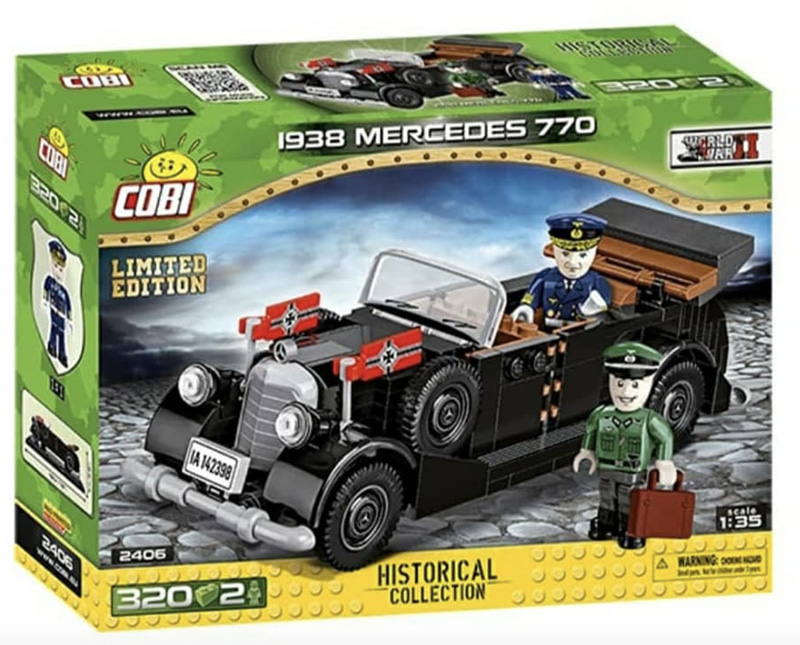 COBI 2406 Limited Edition 1938 Mercedes 770 Box Vorderseite