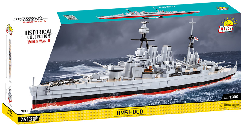 COBI HMS Hood 4830 Box Vorderseite