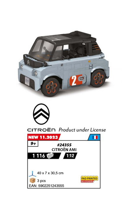 COBI Citroen AMI 24355 wird nicht hergestellt Katalogbild