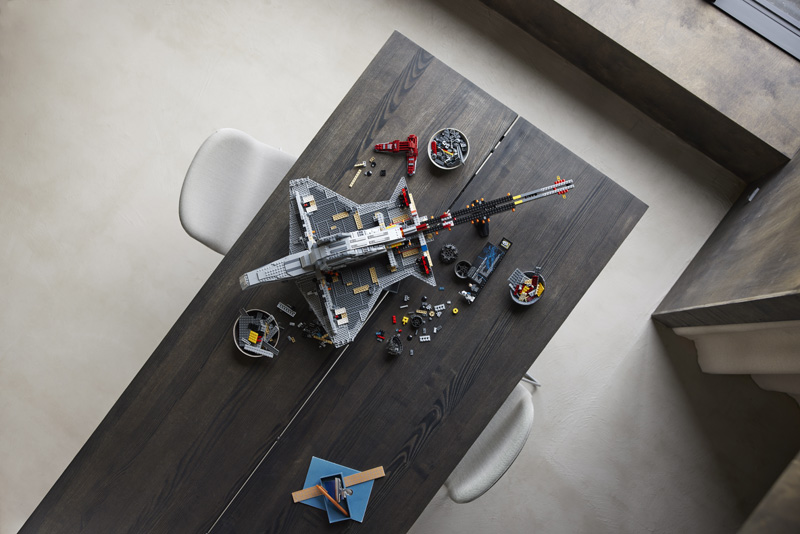 LEGO Star Wars Angriffskreuzer Venator UCS 75367 Aufbau