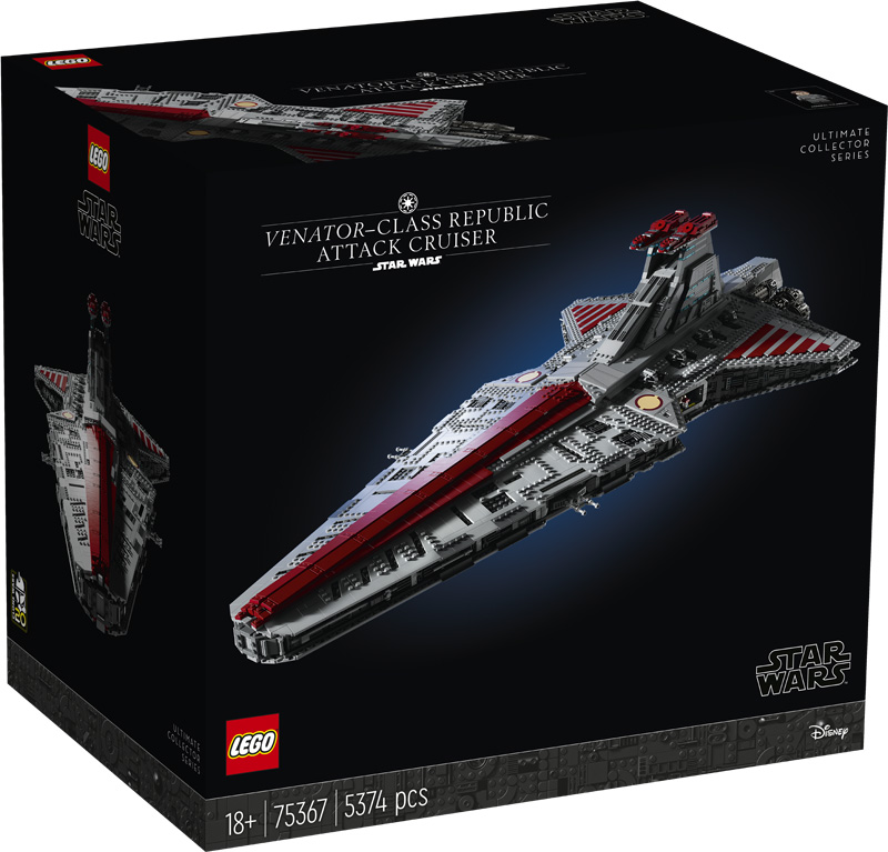 LEGO Star Wars Angriffskreutzer Venator UCS 75367 Box Vorderseite