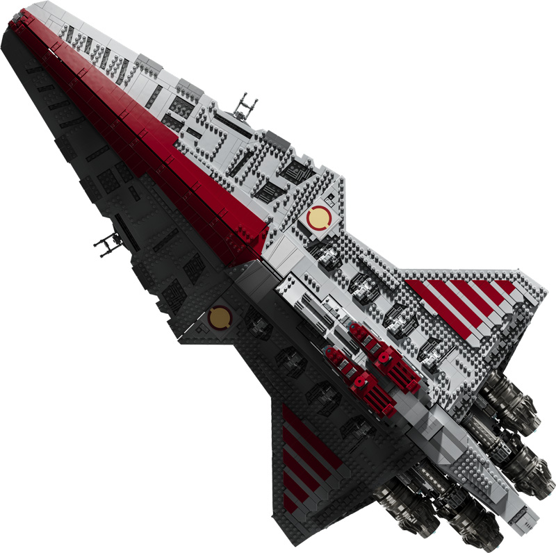 LEGO Star Wars Angriffskreuzer Venator UCS 75367 Draufsicht