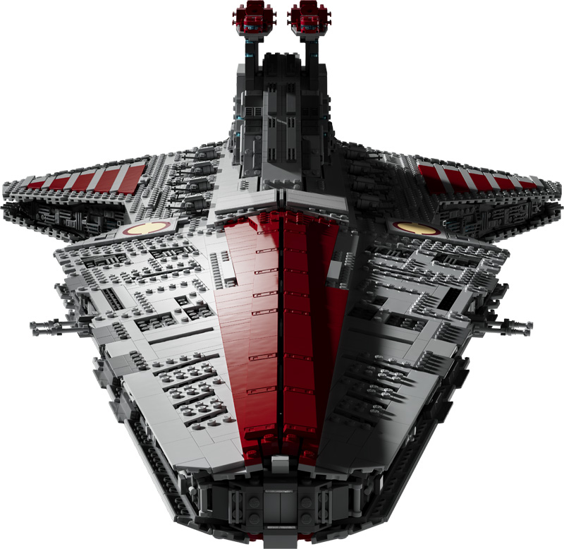 LEGO Star Wars Angriffskreuzer Venator UCS 75367 Frontansicht