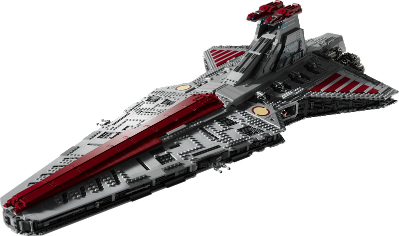 LEGO Star Wars Angriffskreuzer Venator UCS 75367 Seitenansicht