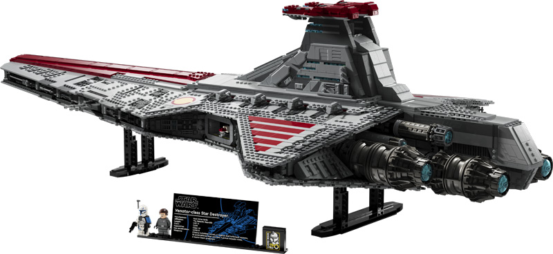 LEGO Star Wars Angriffskreuzer Venator UCS 75367 Set komplett Rückseite