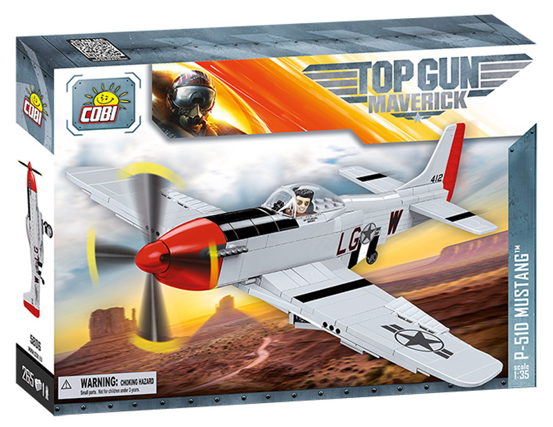 COBI Top Gun P51D Mustang 5806 Box Vorderseite