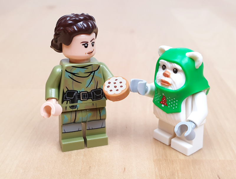 LEGO Star Wars Adventskalender 75366 Prinzessin Leia und Ewok