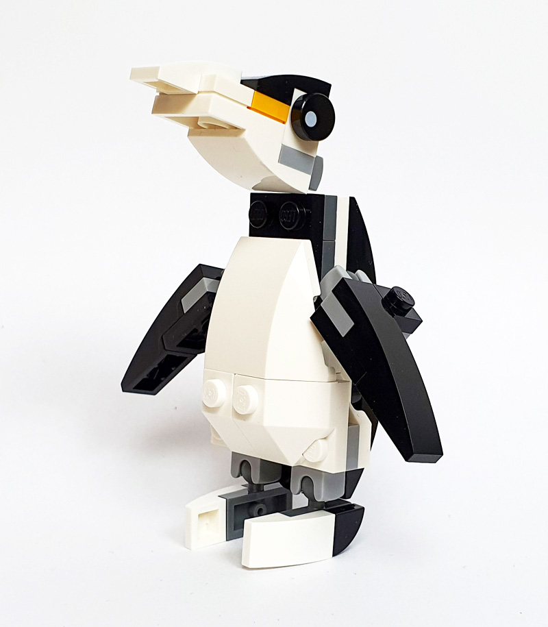 LEGO Creator Polybag Pandabär Pinguin aufgebaut
