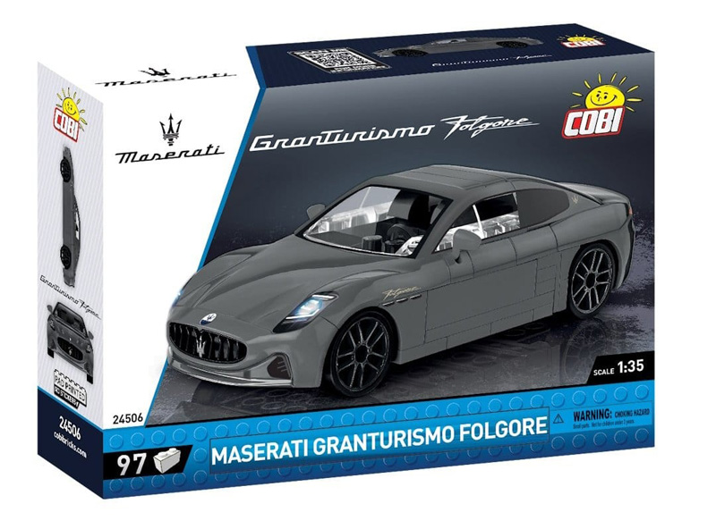 COBI Neuheiten Oktober 2023 Maserati GranTurismo Folgore Box Vorderseite 24506
