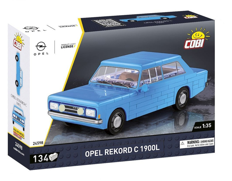 COBI Neuheiten Oktober 2023 Opel Rekord C 1900L Box Vorderseite 24598