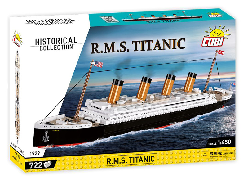 COBI Neuheiten Oktober 2023 RMS Titanic 1929 Box Vorderseite