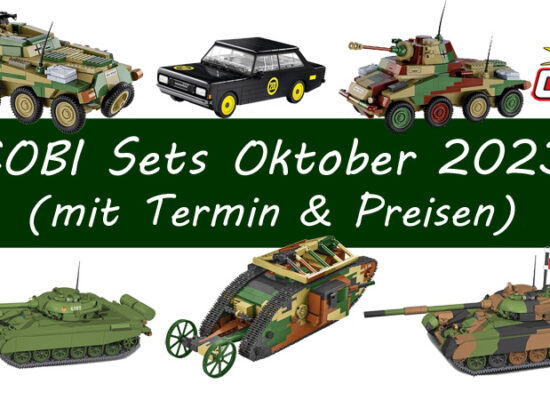 Neue Sets von COBI im Oktober 2023