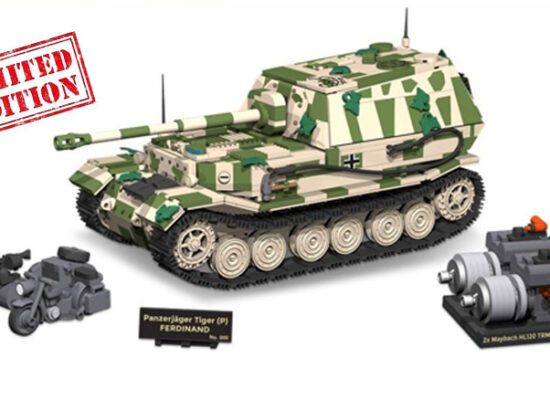 Neue Limited Edition angekündigt : COBI 2581 Panzerjäger Tiger (P) Ferdinand
