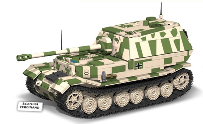 COBI 2583 Sd.Kfz. 184 Ferdinand Set