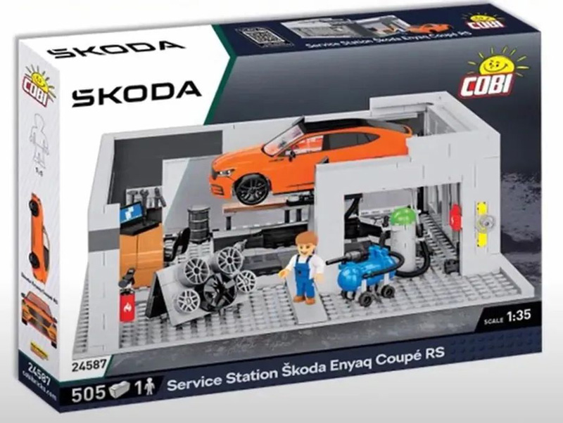 COBI Skoda Enyaq Service Station 24587