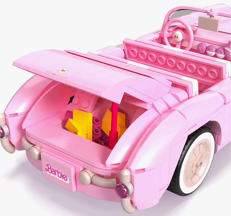 MEGA Barbie the Movie '56 Corvette Stingray Detail Kofferraum