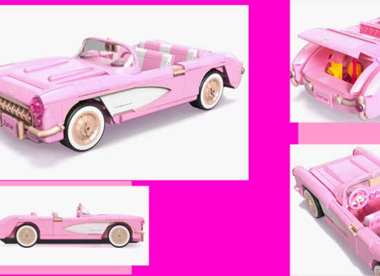 MEGA Barbie The Movie ’56 Corvette Stingray feiert Premiere