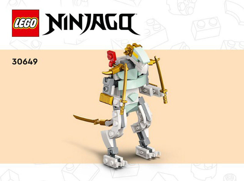 LEGo Ninjago Eisdrache 30649 Bauanleitung Krieger