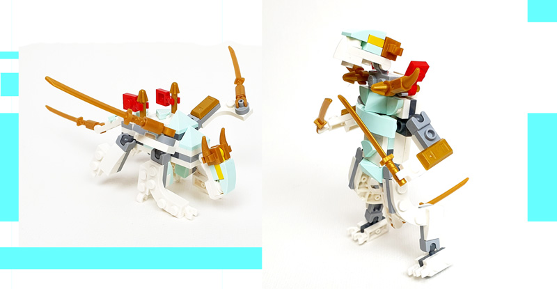 LEGo Ninjago Eisdrache 30649 Titel