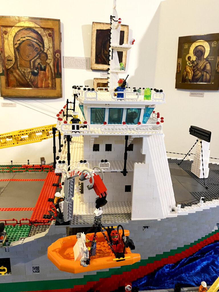 LEGO-Ausstellung Kloster Machern Polarstern MOC