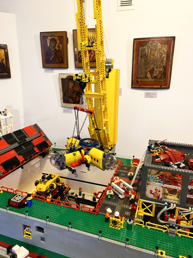 LEGO-Ausstellung Kloster Machern Polarstern MOC