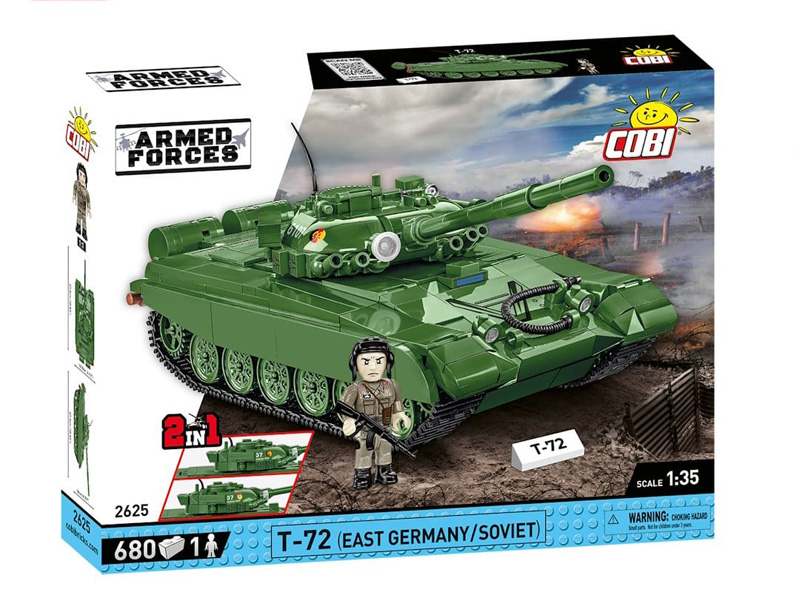 COBI T-72 DDR Sowjetunion 2625 Box Vorderseite