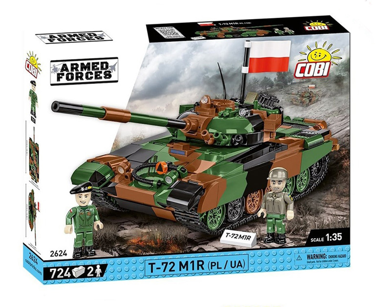 COBI T-72 Polen Ukraine 2624 Box Vorderseite