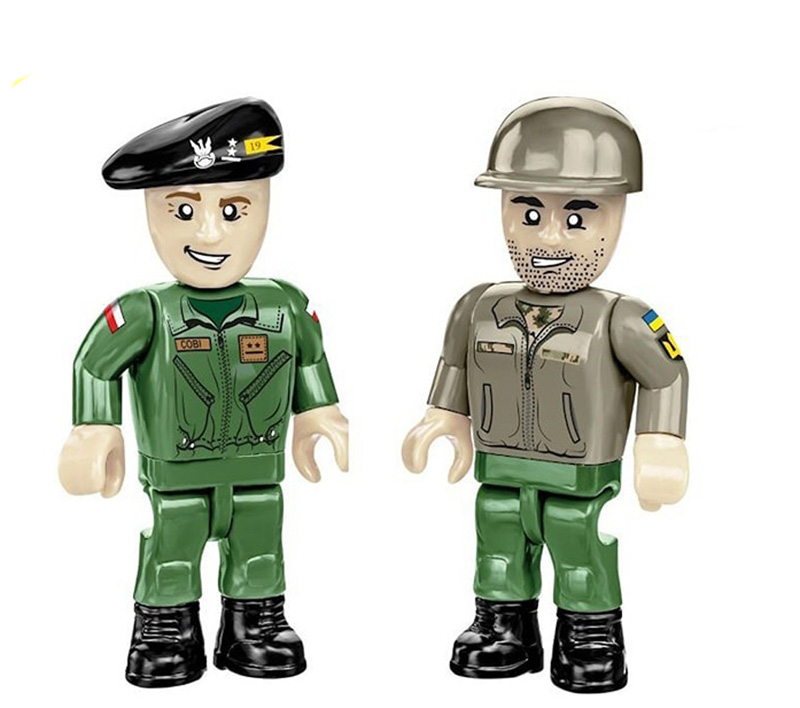 COBI T-72 Polen Ukraine 2624 Minifiguren