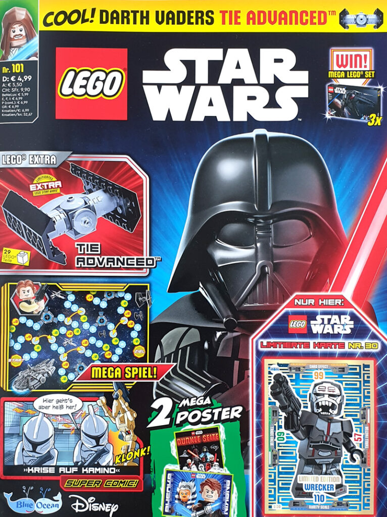 LEGO Star Wars Magazin Nr. 101 /2023 mit Tie advanced Heft