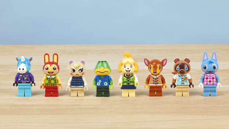 LEGO Animal Crossing Minifguren