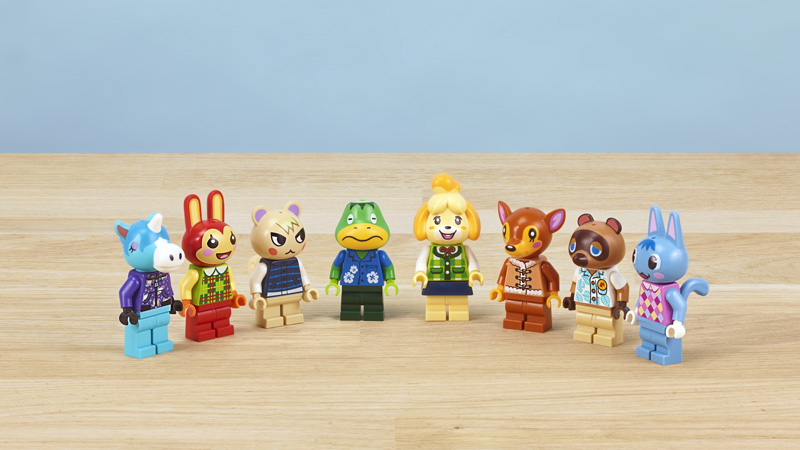 LEGO Animal Crossing Minifguren