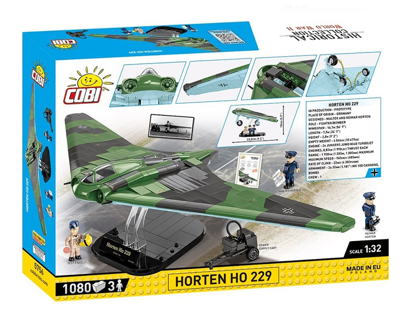 COBI Horten Ho 229 Limited Edition 5756 Box Rückseite