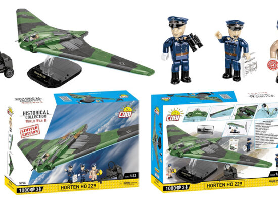 COBI 5756 Horten Ho 229 in der Limited Edition: Aktuelle Bilder und alle Details zum Set