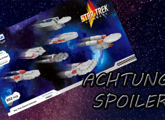 BlueBrixx Star Trek Adventskalender: Inhalt der 24 Türchen und Review