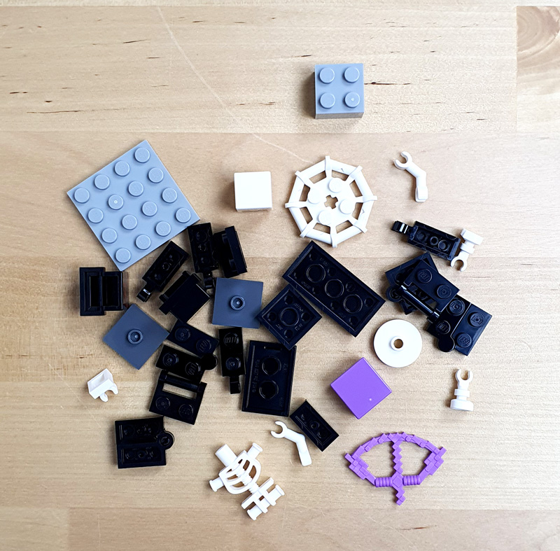 LEGO Minecraft Magazin 15 Skelett Minifigur Spinnenreiter Inhalt Paperpack