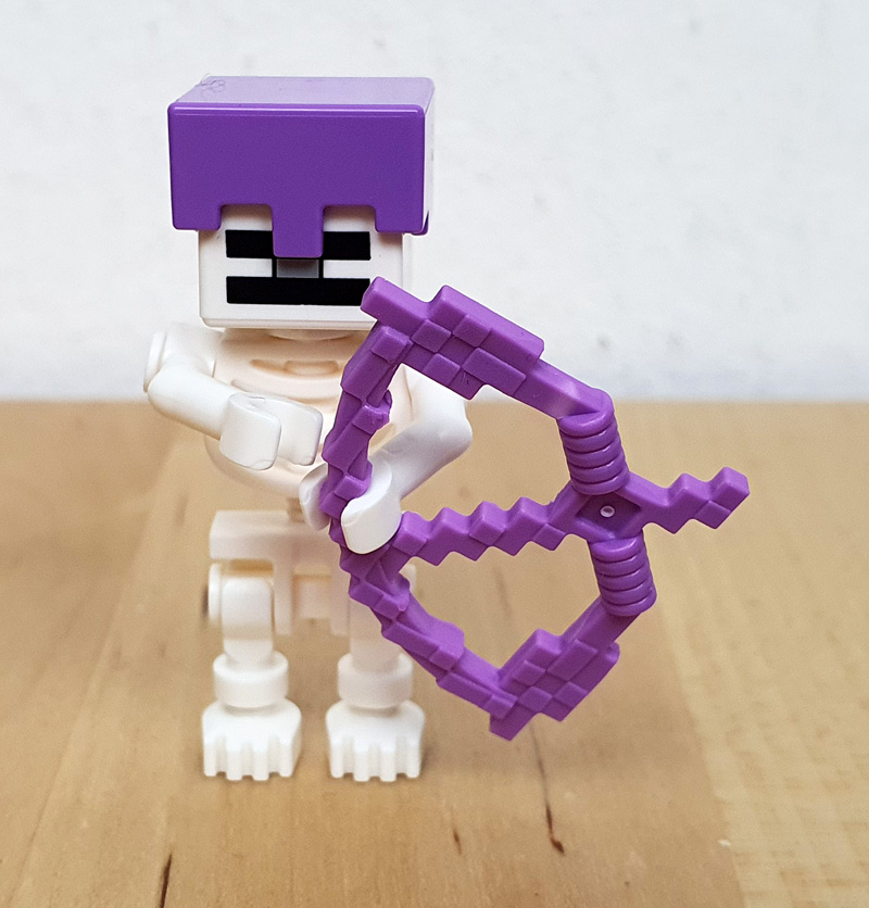 LEGO Minecraft Magazin 15 Skelett Minifigur Spinnenreiter