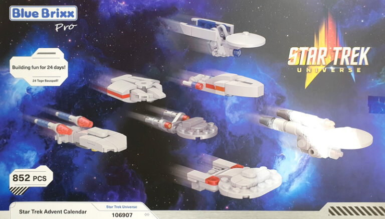 BlueBrixx Star Trek Adventskalender: Inhalt der 24 Türchen und Review