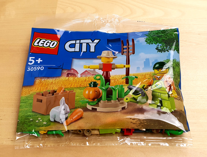 LEGO City BAuernhofgarten mit Vogelscheuche 30590 Polybag