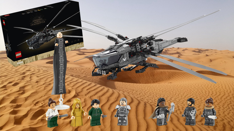 LEGO Dune Ornithopter 10327 Titel