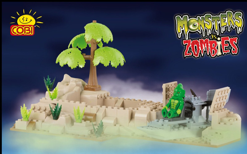 COBI Monsters vs. Zombies Beast from the Bayou 28140