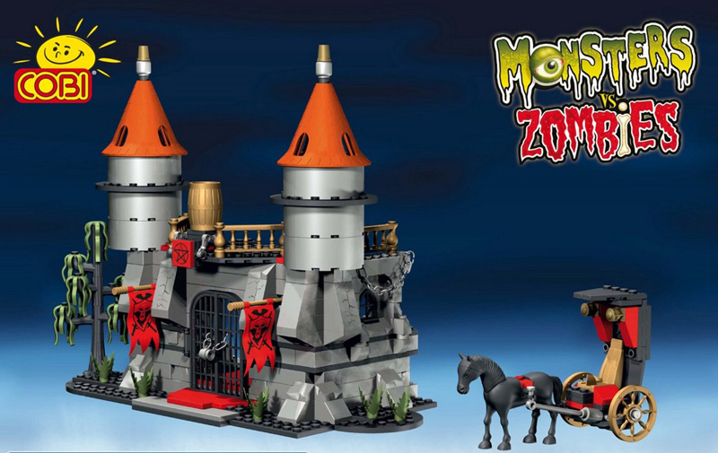 COBI Monsters vs. Zombies Vampire Mansion 28350