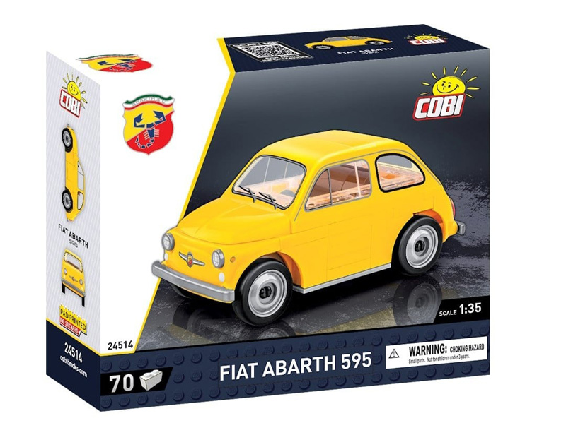 COBI Neuheiten Fiat Abarth 595 Box Vorderseite 24514