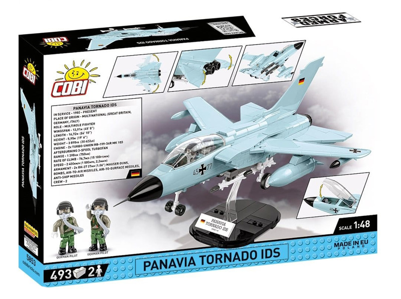 COBI Neuheiten November 2023 Panavia Tornado IDS 5853 Box Rückseite