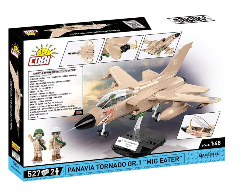 COBI Neuheiten November 2023 Panavia Tornado MiG-Eater 5854 Box Rückseite