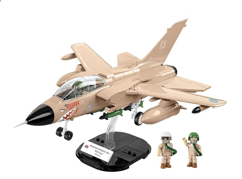COBI Neuheiten November 2023 Panavia Tornado MiG-Eater 5854 Set auf Displayständer