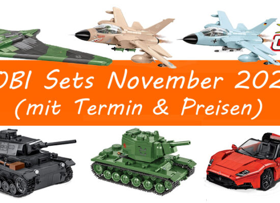 Neue Sets von COBI im November 2023