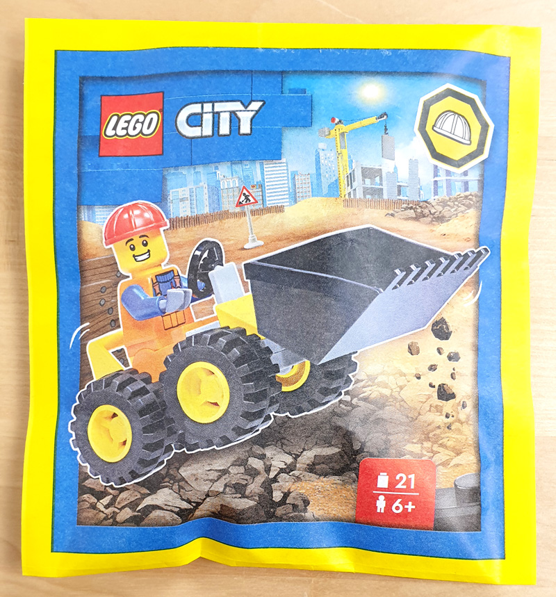 LEGO City Magazin Nr. 58/2023 mit Radlader Paperpack